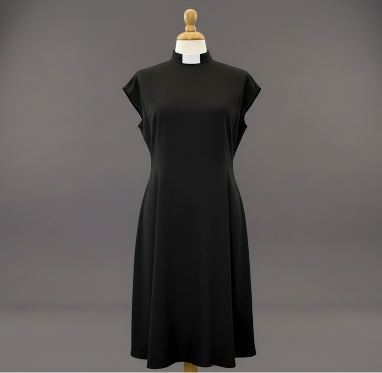 Ladies Flared Clerical Dress – J & M Sewing Service Ltd