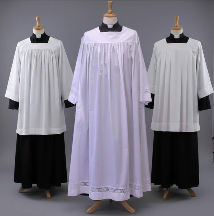 Surplices, Albs, and Cottas