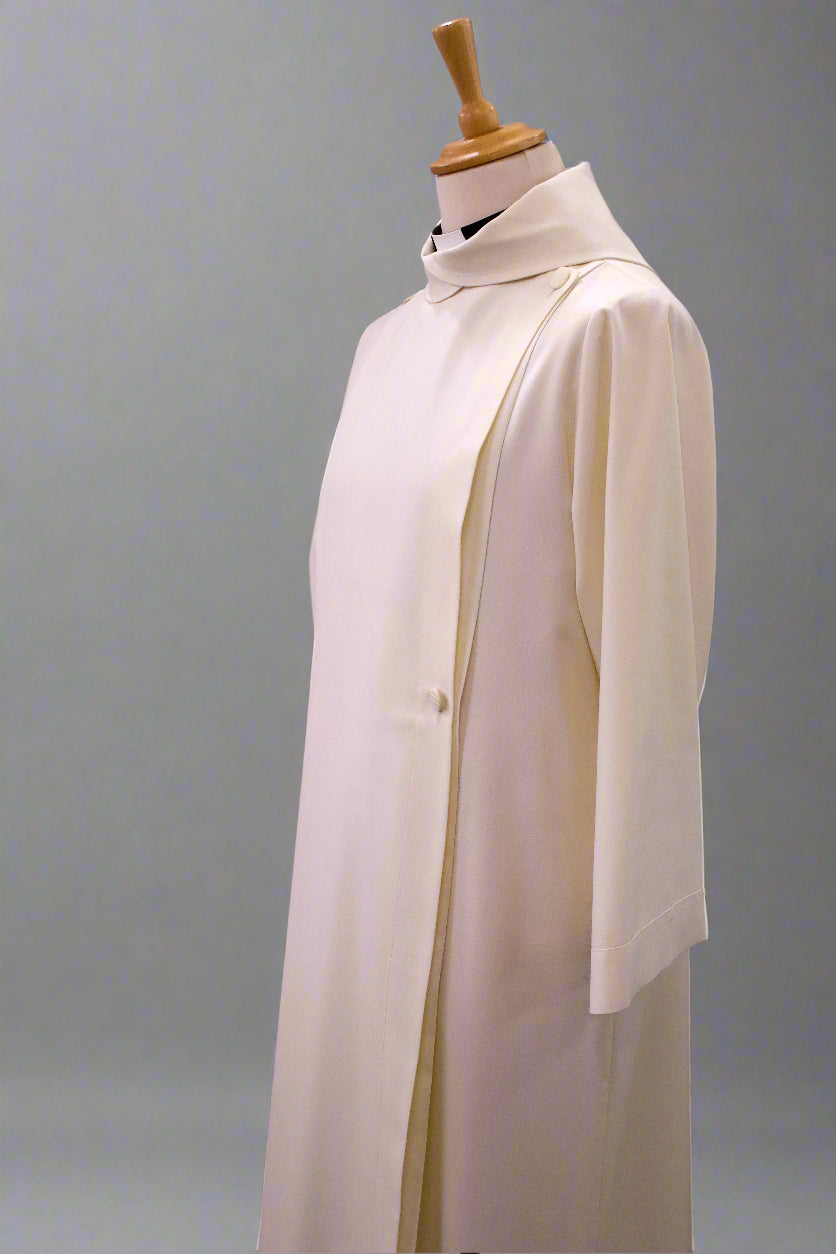 Ladies Cathedral Cassock Alb, one Back Pleat