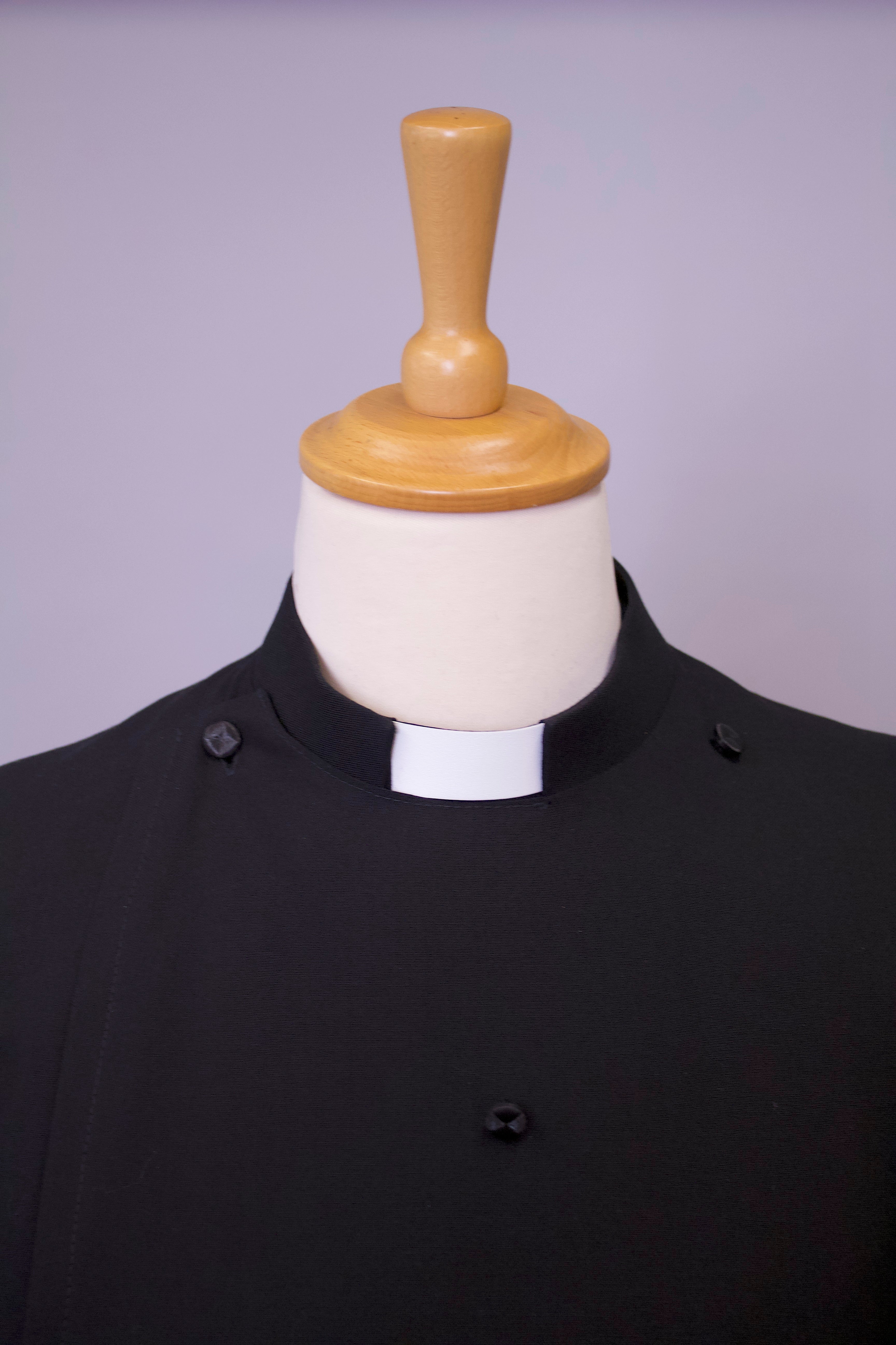Gents Cassock: Double-Breasted
