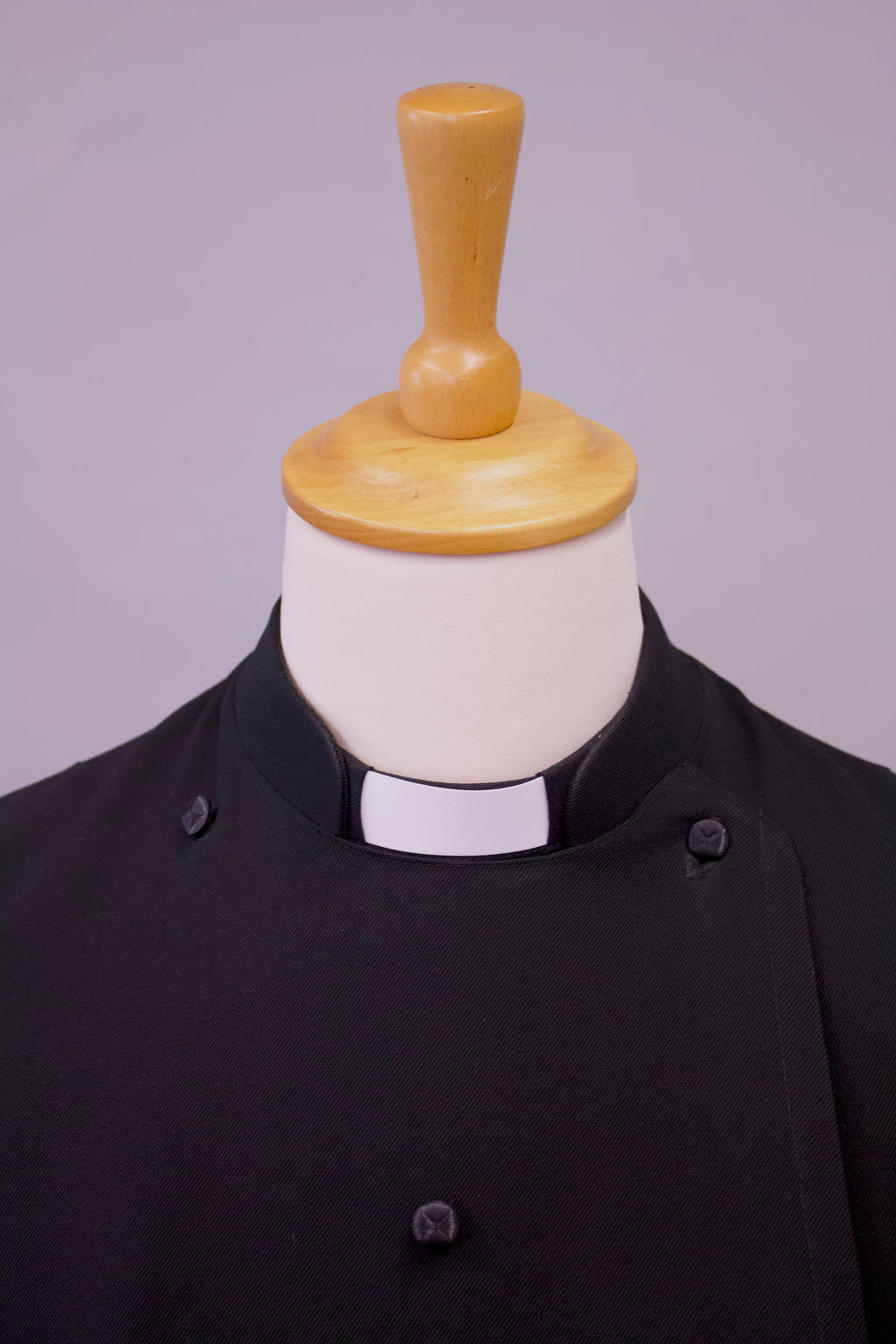 Gents Cassock: Double-Breasted