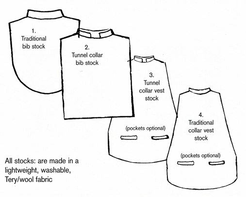Vest Stock Slip-in without Pockets