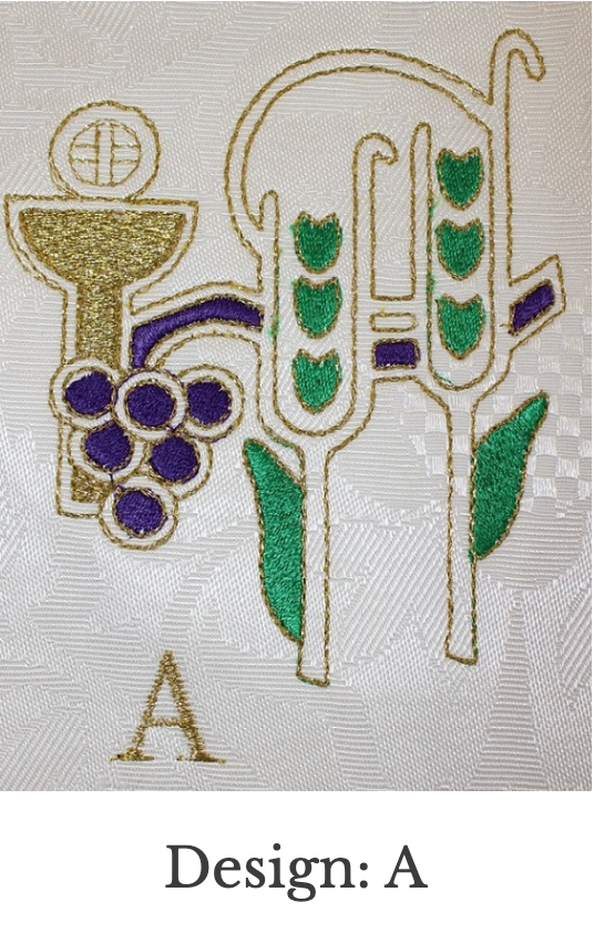 Custom Embroidery Add-On – Stole (Set 1)