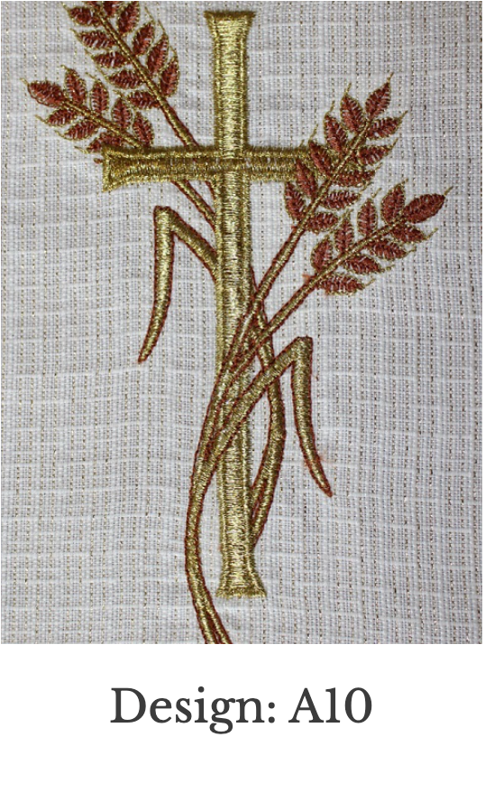 Custom Embroidery Add-On – Stole (Set 1)