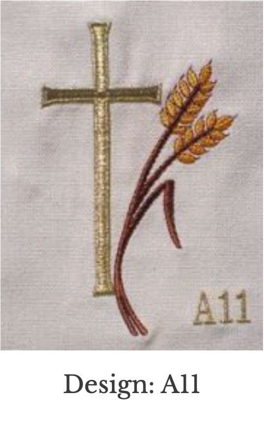 Custom Embroidery Add-On – Stole (Set 1)