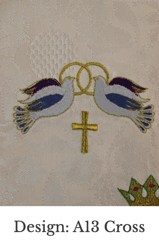 Custom Embroidery Add-On – Stole (Set 1)