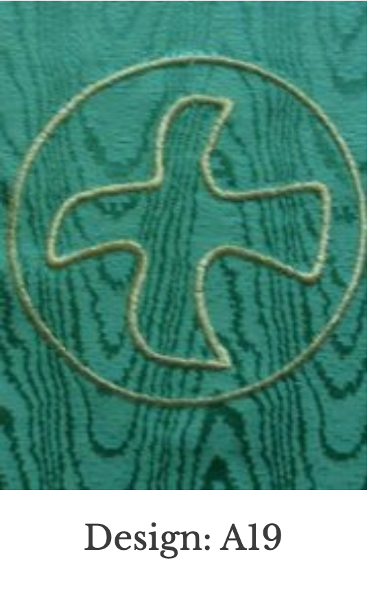 Custom Embroidery Add-On – Stole (Set 1)