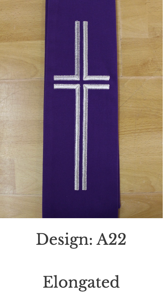 Custom Embroidery Add-On – Stole (Set 1)
