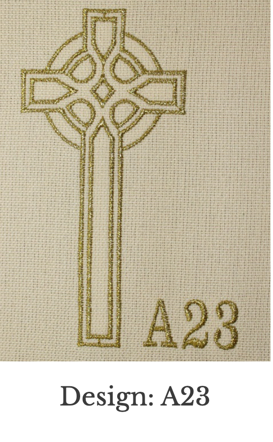 Custom Embroidery Add-On – Stole (Set 1)