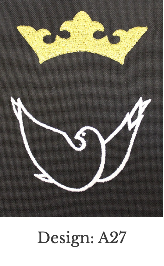 Custom Embroidery Add-On – Stole (Set 1)