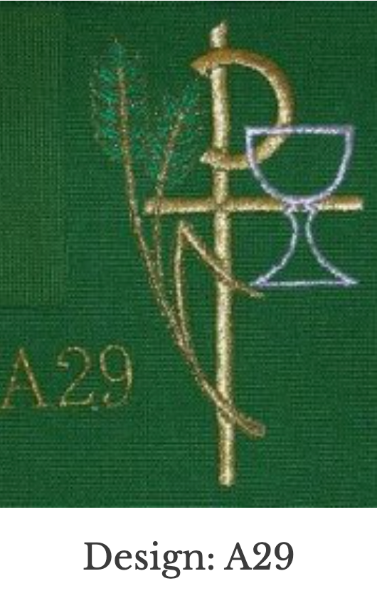 Custom Embroidery Add-On – Stole (Set 1)
