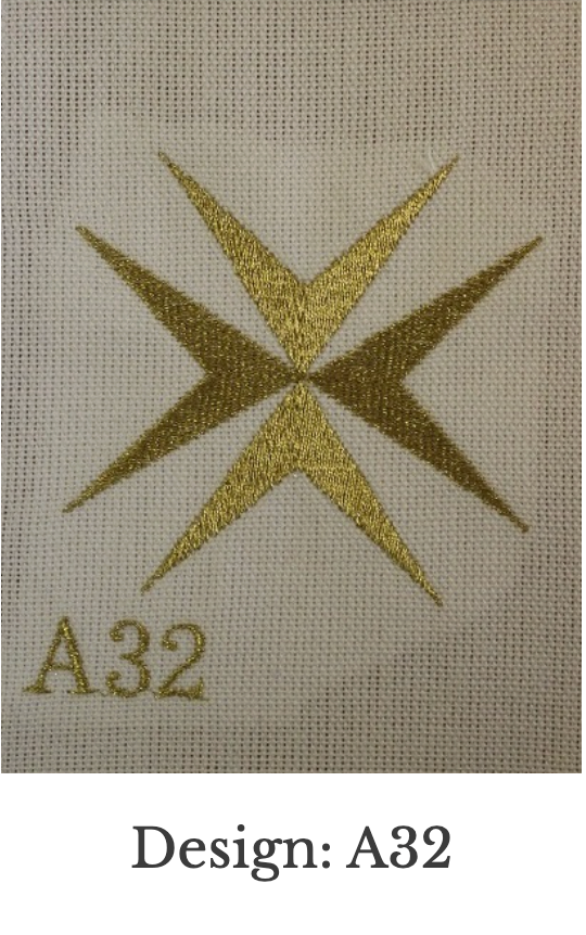 Custom Embroidery Add-On – Stole (Set 2)