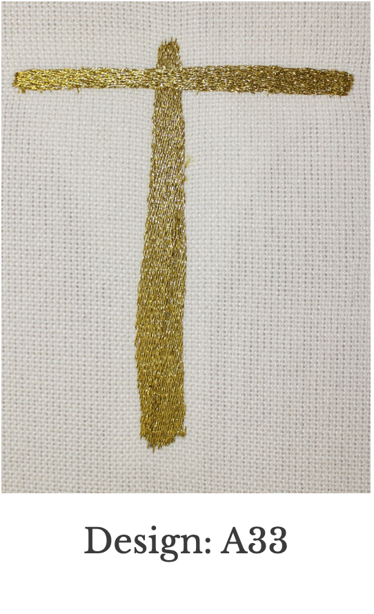 Custom Embroidery Add-On – Stole (Set 2)