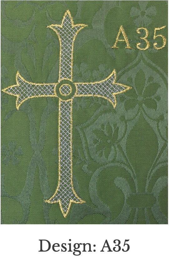 Custom Embroidery Add-On – Stole (Set 2)