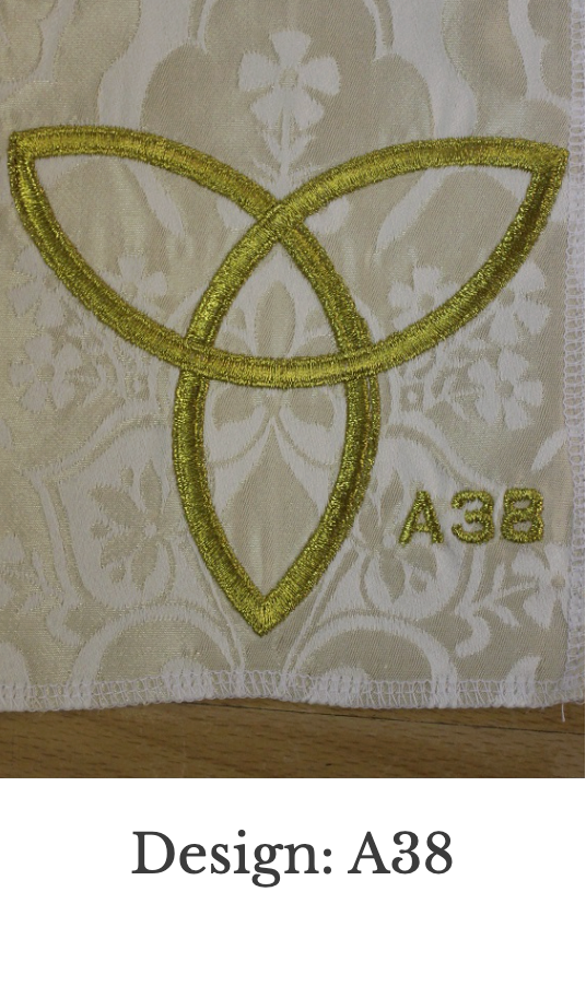 Custom Embroidery Add-On – Stole (Set 2)