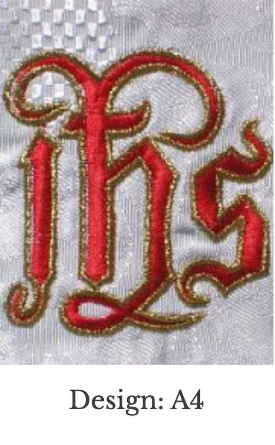 Custom Embroidery Add-On – Stole (Set 2)