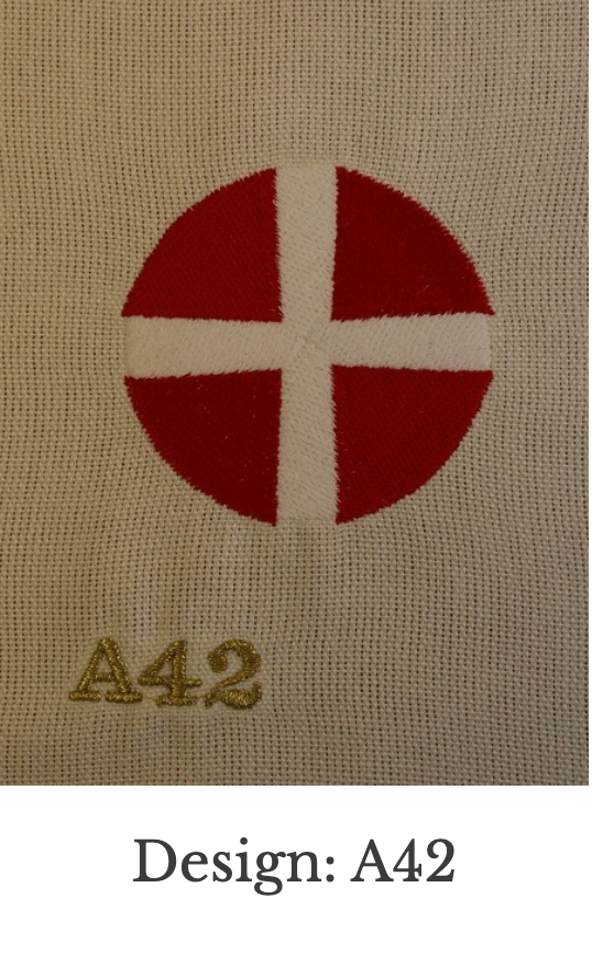 Custom Embroidery Add-On – Stole (Set 2)
