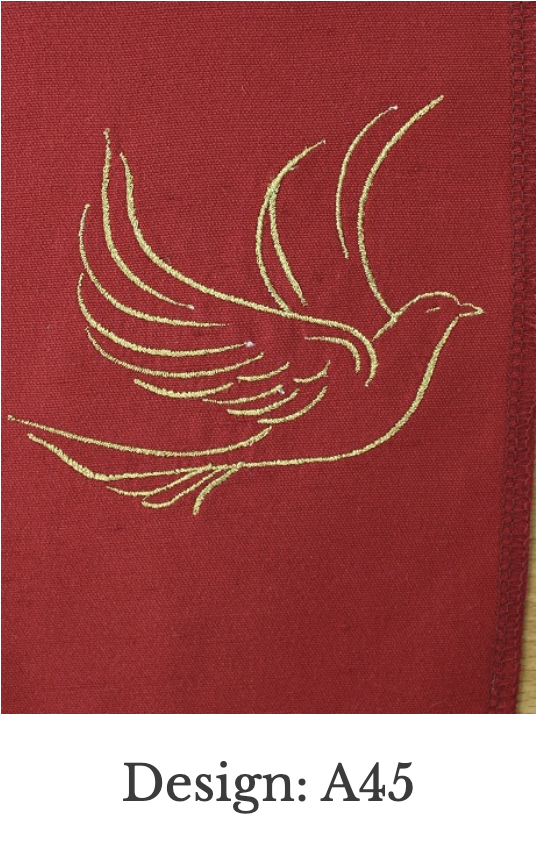 Custom Embroidery Add-On – Stole (Set 2)