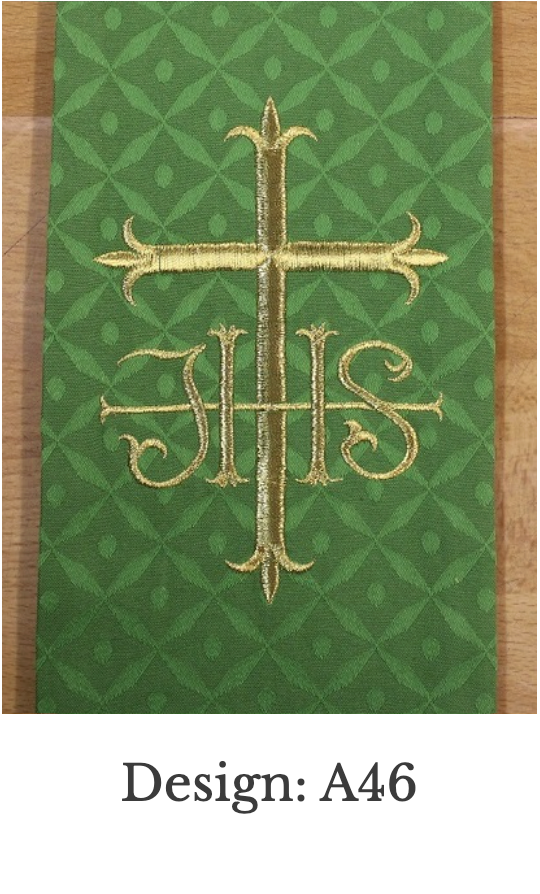 Custom Embroidery Add-On – Stole (Set 2)