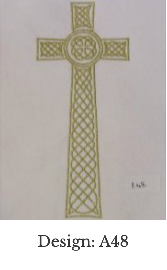 Custom Embroidery Add-On – Stole (Set 2)