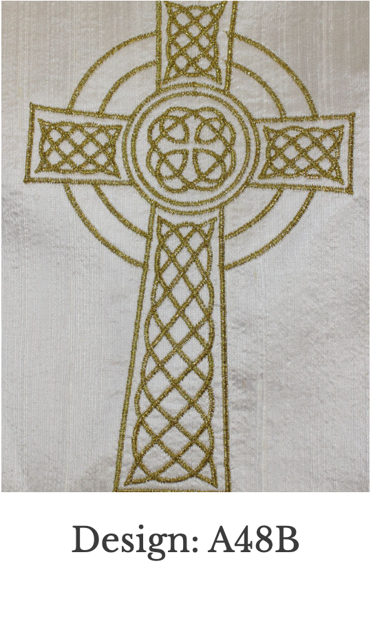 Custom Embroidery Add-On – Stole (Set 2)