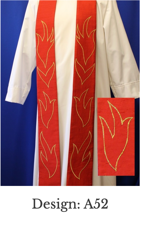 Custom Embroidery Add-On – Stole (Set 2)
