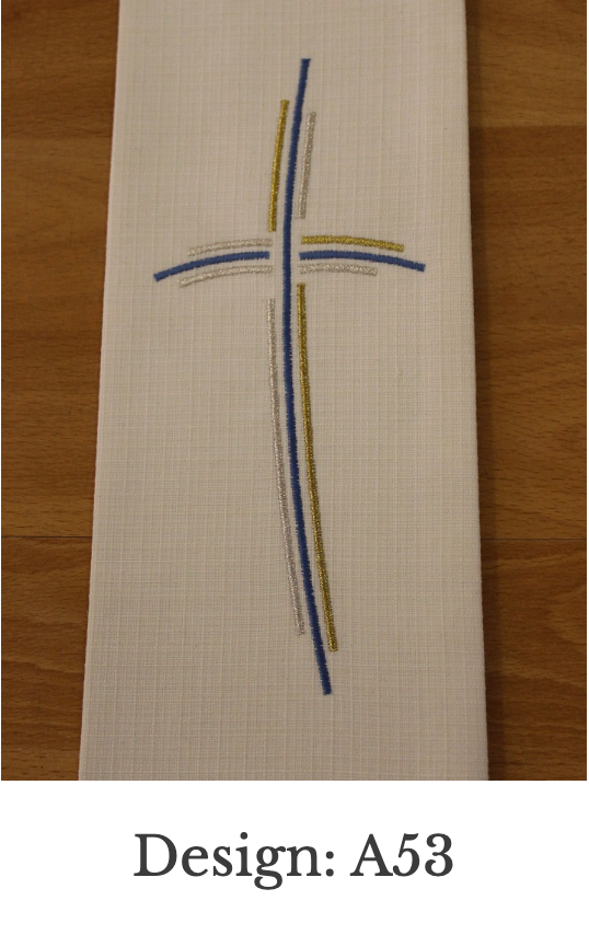 Custom Embroidery Add-On – Stole (Set 2)