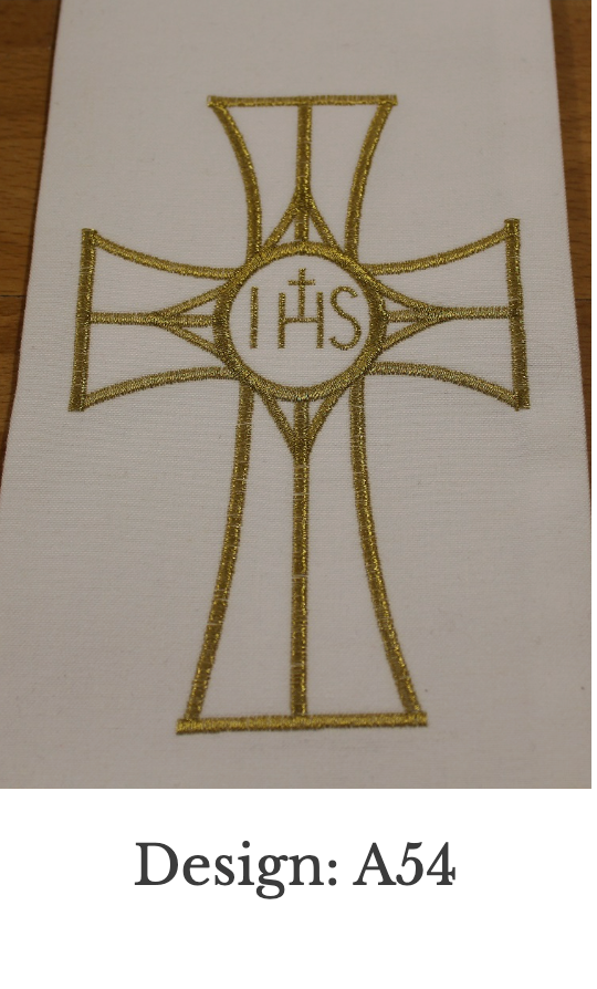 Custom Embroidery Add-On – Stole (Set 3)
