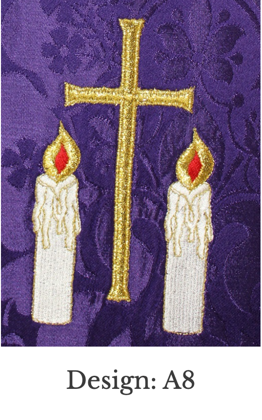 Custom Embroidery Add-On – Stole (Set 3)