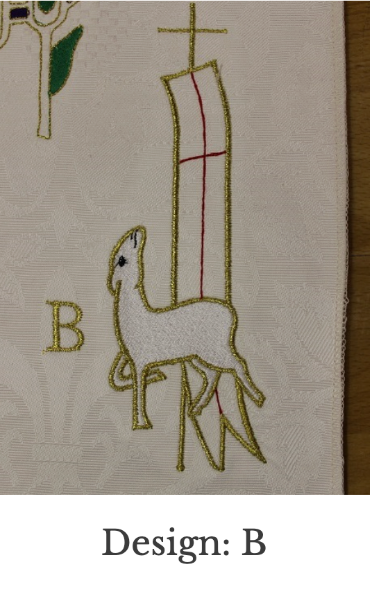 Custom Embroidery Add-On – Stole (Set 3)