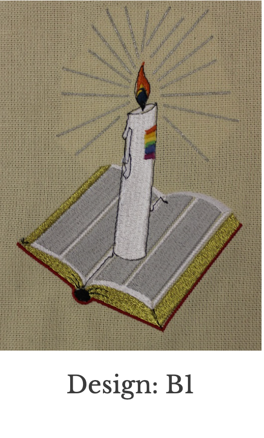 Custom Embroidery Add-On – Stole (Set 3)