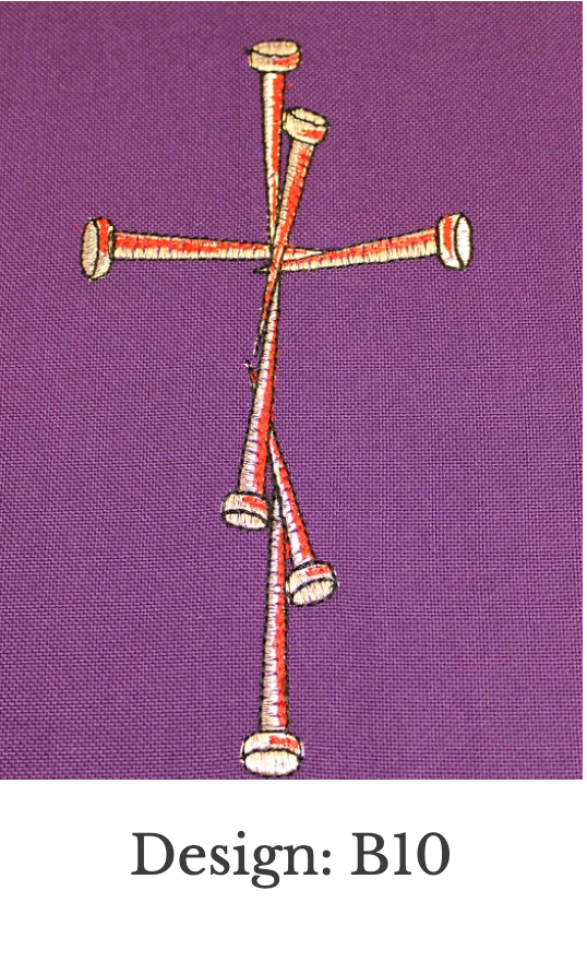 Custom Embroidery Add-On – Stole (Set 3)