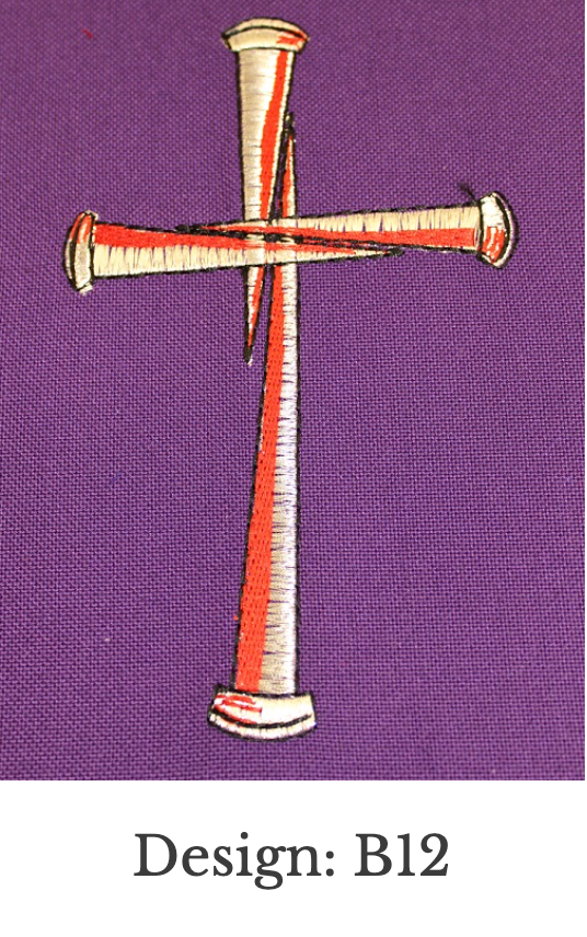 Custom Embroidery Add-On – Stole (Set 3)