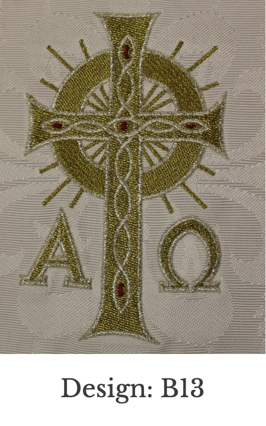 Custom Embroidery Add-On – Stole (Set 3)