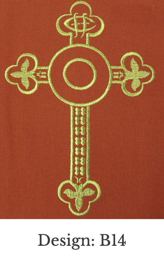 Custom Embroidery Add-On – Stole (Set 3)