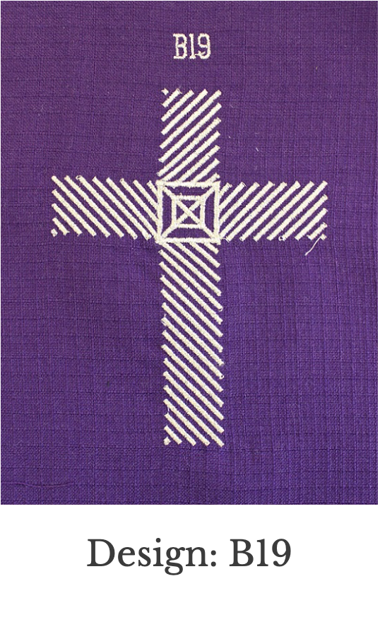 Custom Embroidery Add-On – Stole (Set 3)