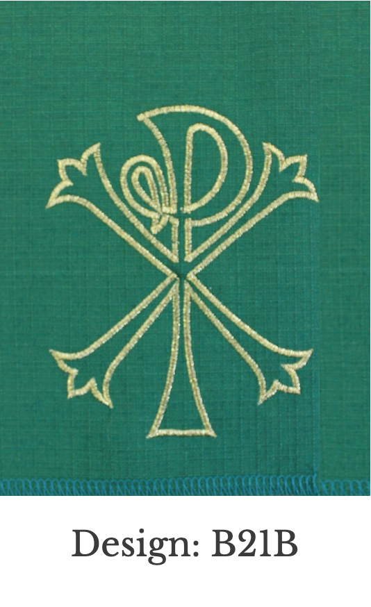 Custom Embroidery Add-On – Stole (Set 3)