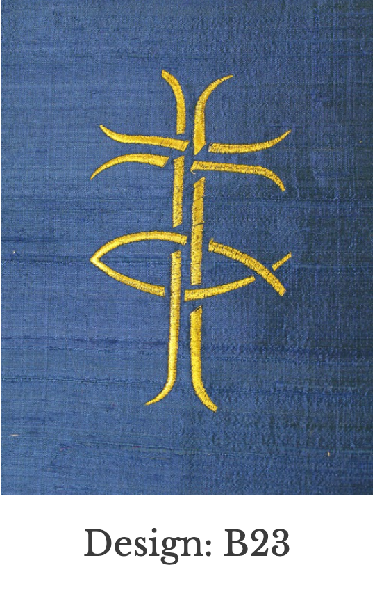 Custom Embroidery Add-On – Stole (Set 3)