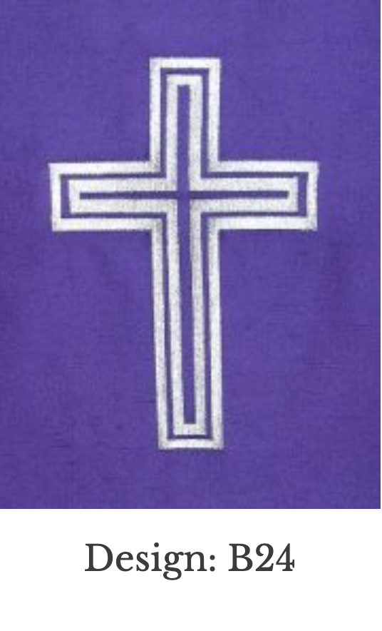 Custom Embroidery Add-On – Stole (Set 3)