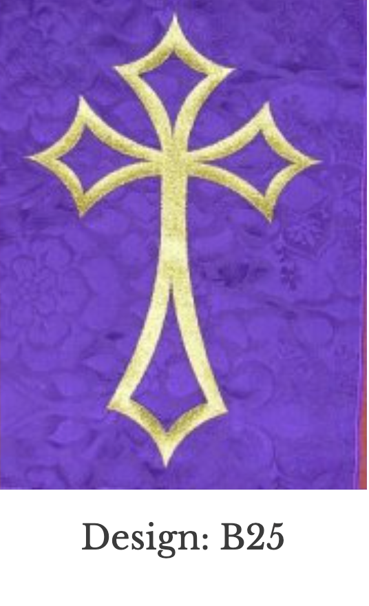 Custom Embroidery Add-On – Stole (Set 4)