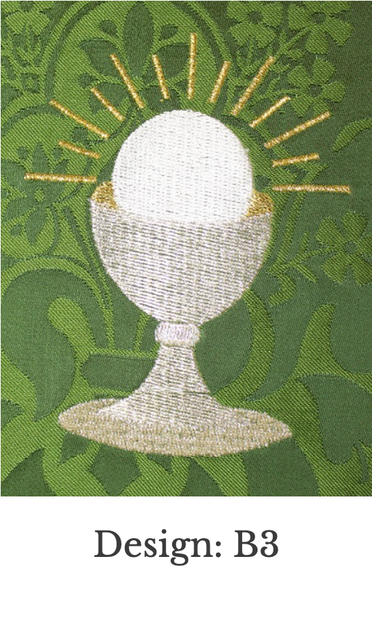 Custom Embroidery Add-On – Stole (Set 4)