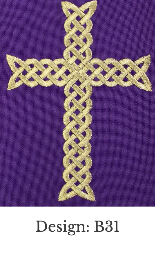 Custom Embroidery Add-On – Stole (Set 4)