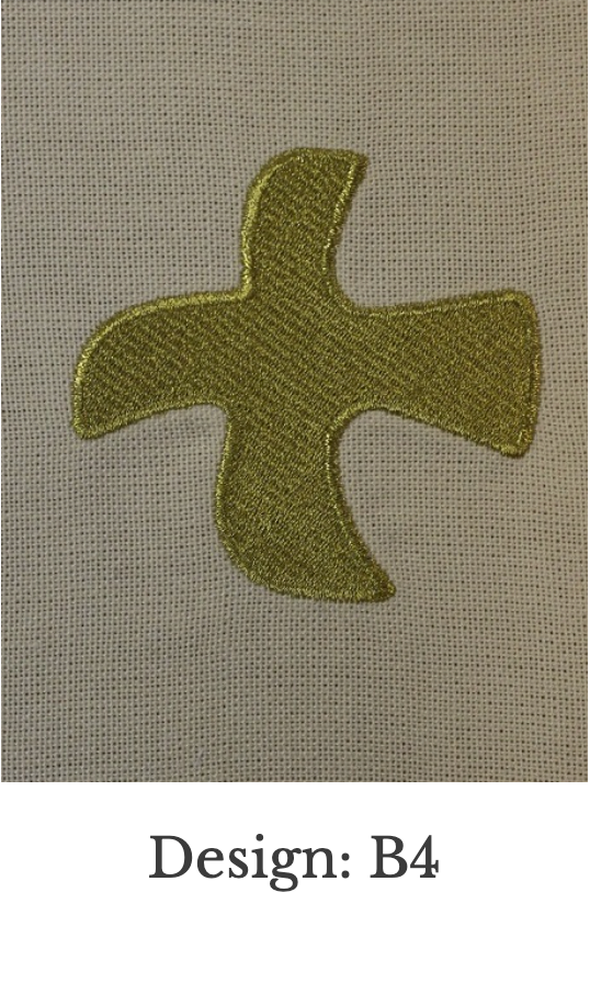Custom Embroidery Add-On – Stole (Set 4)