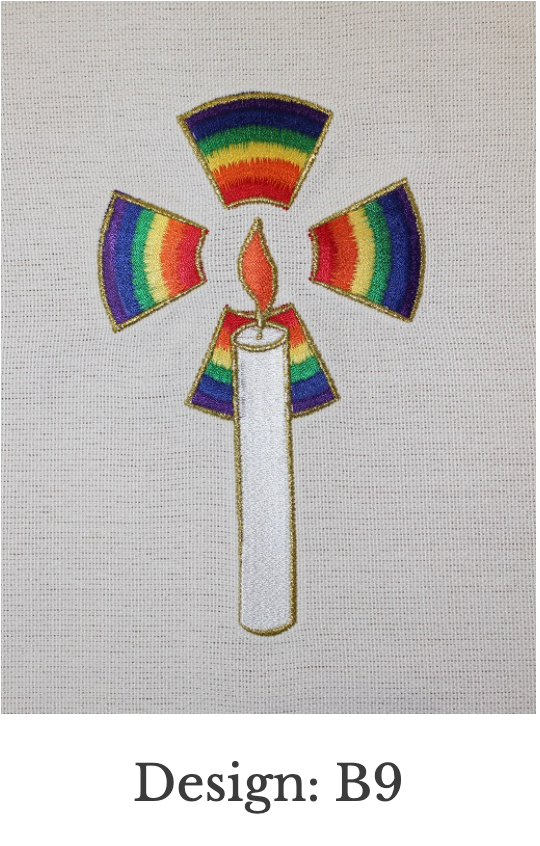 Custom Embroidery Add-On – Stole (Set 4)