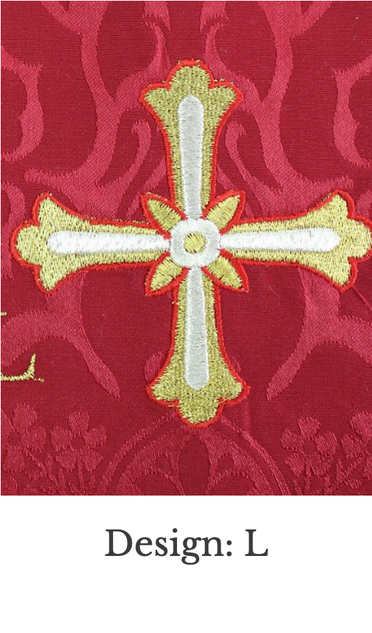 Custom Embroidery Add-On – Stole (Set 4)