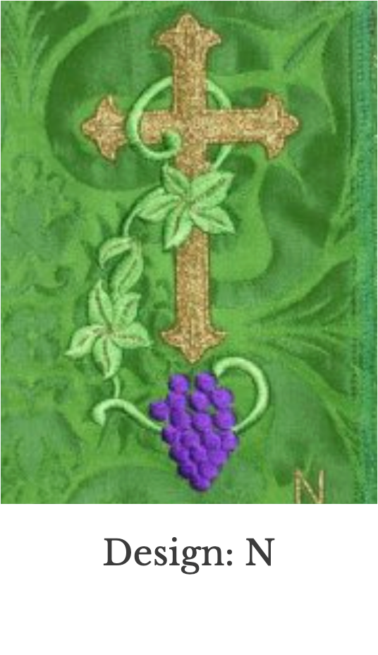 Custom Embroidery Add-On – Stole (Set 5)