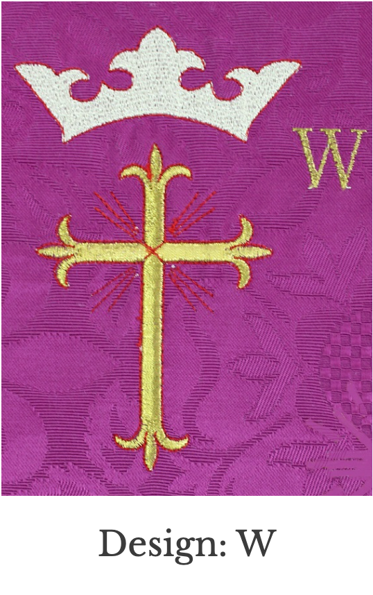 Custom Embroidery Add-On – Stole (Set 5)