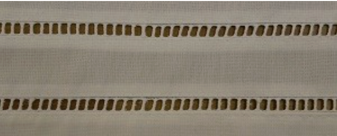 Alb - Box pleated, square neck