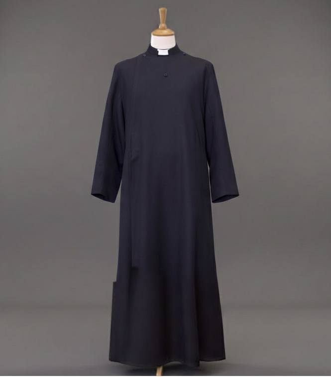 Gents Cassock: Double-Breasted