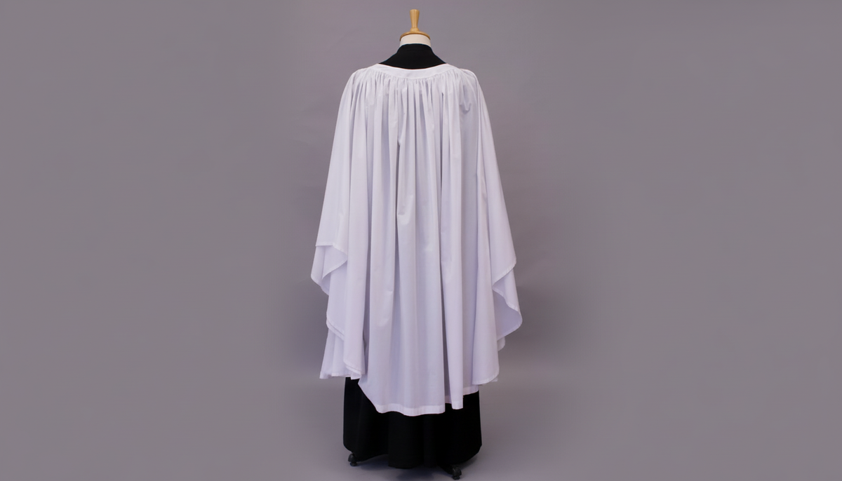 Ladies Old English Surplice Fully Gathered